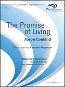 The Promise of Living Concert Band sheet music cover